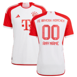 Bayern Munich Adidas Shirt 2023/24 Home Customized Jersey – White