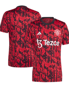 Manchester United Team 2023/24 Pre-Match Top – Red