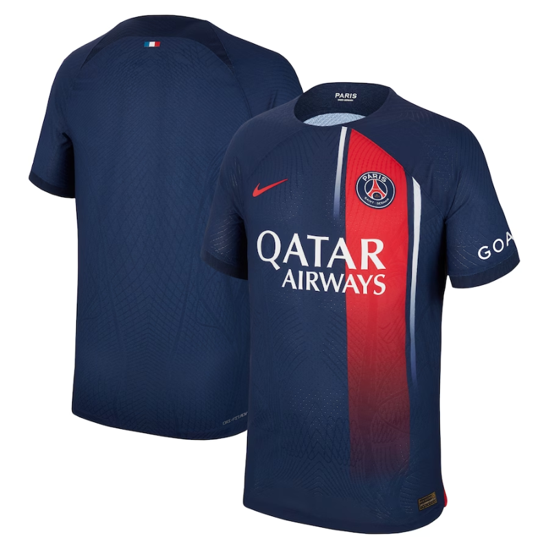 Paris Saint-Germain Nike Home Dri Fit Adv Match Shirt 2023-24 Custom Jersey