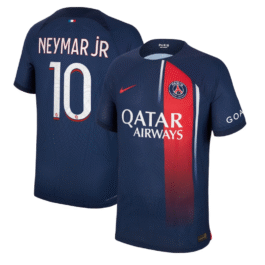 Paris Saint-Germain Team Home Shirt 2023-24 with Jersey Neymar Jr 10 printing – Blue