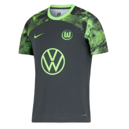 VfL Wolfsburg Away Stadium Nike Shirt 2023-24 Custom Jersey – Black