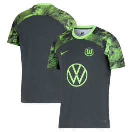VfL Wolfsburg Away Stadium Nike Shirt 2023-24 Custom Jersey – Black