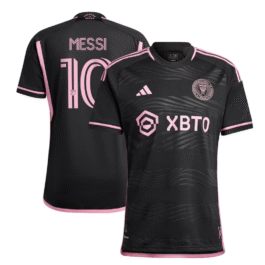 Lionel Messi 10 Inter Miami CF adidas 2023/24 The Heart Beat Kit Jersey – Black