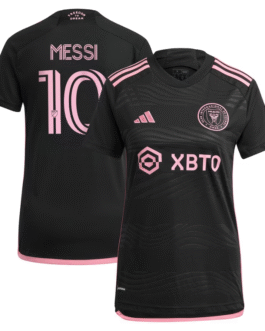 Lionel Messi Inter Miami CF adidas Women’s 2023 La Noche Replica Jersey – Black