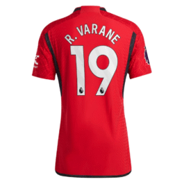 Raphael Varane Manchester United adidas 2023/24 Home Player Jersey – Red