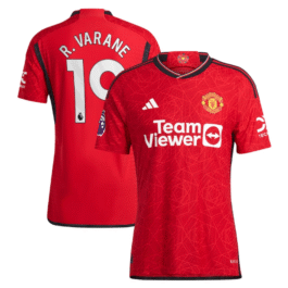 Raphael Varane Manchester United adidas 2023/24 Home Player Jersey – Red