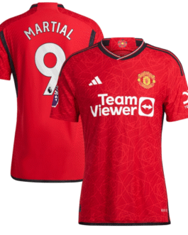 Anthony Martial Manchester United Shirt 2023/24 Home Player Jersey – Red