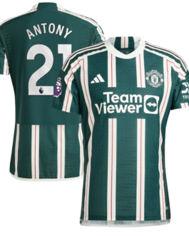 Antony Manchester United Shirt 2023/24 Away Player Jersey – Green