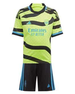 Arsenal Away Minikit 2023-24 Kids Custom Jersey – Yellow