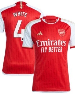 Arsenal Home Shirt 2023-24 with White 4 printing Jersey Red