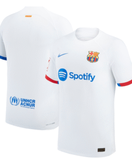Barcelona Team 2023/24 Away Jersey – White