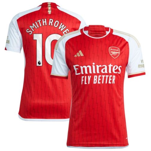 Emile Smith Rowe Arsenal 2023/24 Home Player Jersey - Red