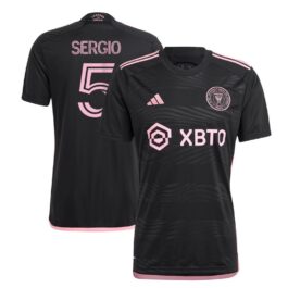 Inter Miami CF Sergio Busquets 2023/24 Player Jersey – Black