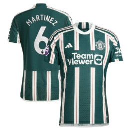 Lisandro Martínez Manchester United Shirt 2023/24 Away Player Jersey – Green