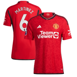 Lisandro Martínez Manchester United Shirt 2023/24 Home Player Jersey – Red