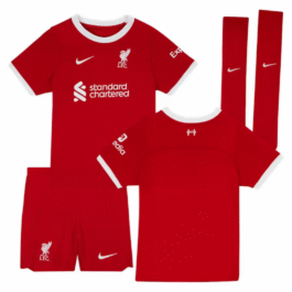 Liverpool Home Kit – 2023-24 – Little Kids Custom Jersey – Red
