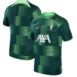 Liverpool Shirt 2023/24 Academy Pro Pre-Match Top – Green