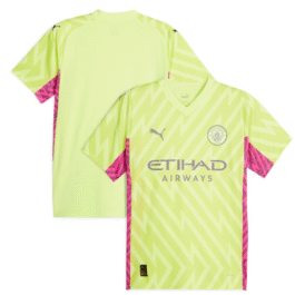 Manchester City Goalkeeper Shirt 2023-24 Custom Jersey – Yellow