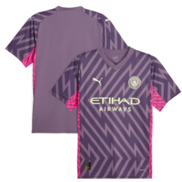 Manchester City Goalkeeper Shirt 2023-24 Personalized Jersey – Purple