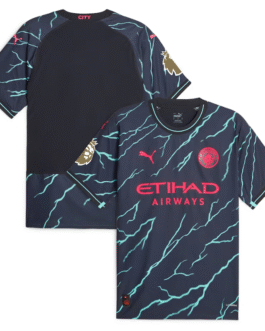 Manchester City Shirt 2023/24 Third Blank Jersey – Navy