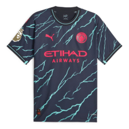 Manchester City Shirt 2023/24 Third Blank Jersey – Navy