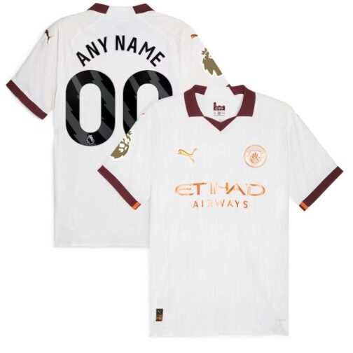 All Manchester City Shirts 2023/24 Home, Away And Third Custom Jerseys - Image 4