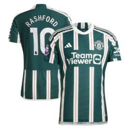 Marcus Rashford Manchester United Shirt 2023/24 Away Player Jersey – Green