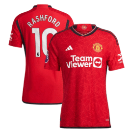 Marcus Rashford Manchester United Shirt 2023/24 Home Player Jersey – Red