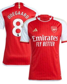Martin Odegaard Arsenal 2023/24 Home Player Jersey – Red