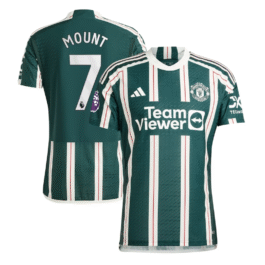Mason Mount Manchester United Shirt 2023/24 Away Player Jersey – Green