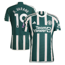 Raphael Varane Manchester United Shirt 2023/24 Away Player Jersey – Green