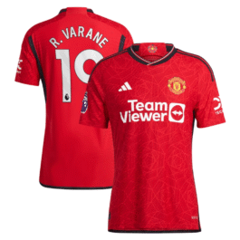 Raphael Varane Manchester United Shirt 2023/24 Home Player Jersey – Red
