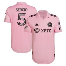 Sergio Busquets Inter Miami CF 2023 Player Jersey – Pink