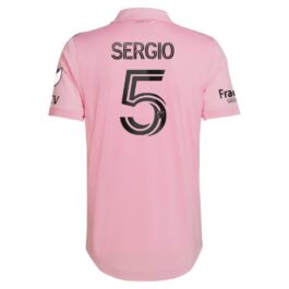 Sergio Busquets Inter Miami CF 2023 Player Jersey – Pink