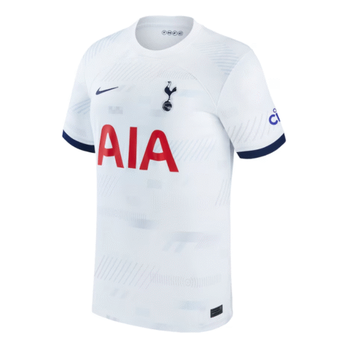 Son Heung-min 7 Tottenham Hotspur Shirt Home 2023/24 Player Jersey - White - Image 3