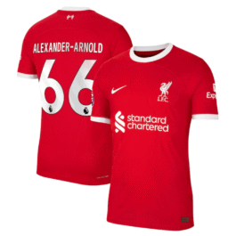 Trent Alexander-Arnold 66 Printing Player Liverpool 2023/24 Home Jersey – Red