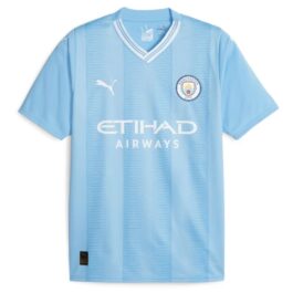 Manchester City 2023/24 Home Custom Jersey – Sky Blue