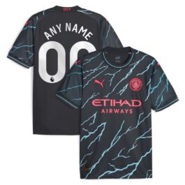 Manchester City 2023/24 Third Customized Jersey – Navy