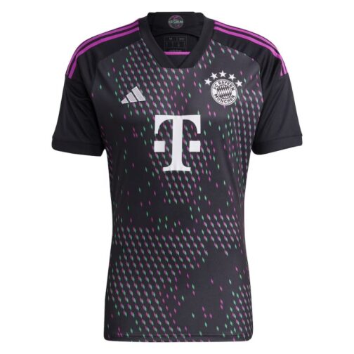 Bayern Munich Shirt 2023/24 Away Custom Jersey - Black - Image 3