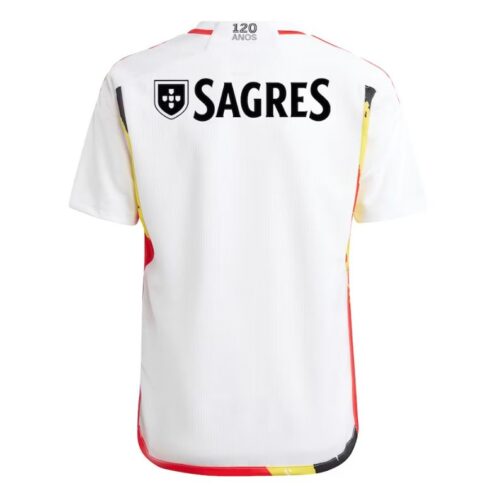Benfica Third Shirt 2023-24 - Custom Jersey - White - Image 2