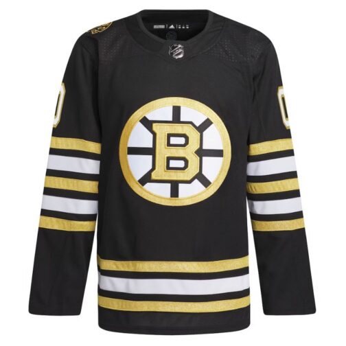 Boston Bruins 100th Anniversary Primegreen Custom Jersey Black - Image 3