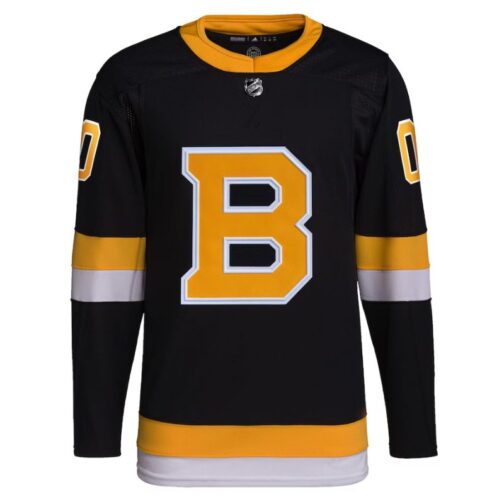 Boston Bruins Alternate Primegreen Custom Jersey Black - Image 3