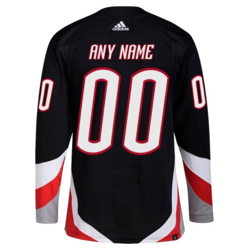 Buffalo Sabres Alternate Custom Jersey Black - Image 3