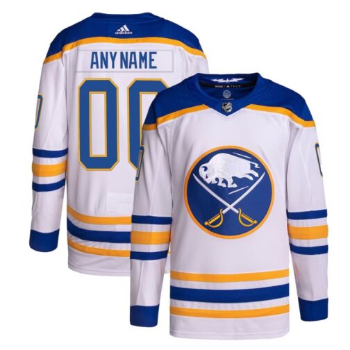 Buffalo Sabres Away Custom Jersey White