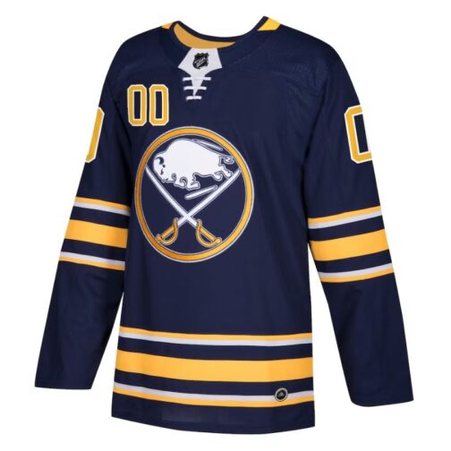 Buffalo Sabres Custom Jersey Navy - Image 3