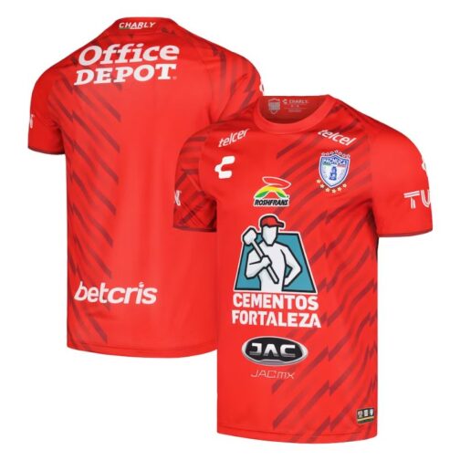 C.F. Pachuca Shirt 2023/24 Home Goalkeeper Jersey - Red