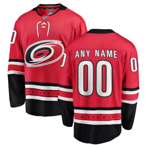 Carolina Hurricanes Alternate Breakaway Custom Jersey Red