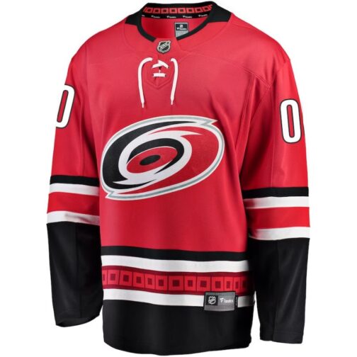 Carolina Hurricanes Alternate Breakaway Custom Jersey Red - Image 3