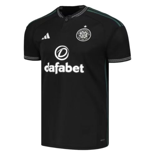 Celtic Shirt 2023/24 Away Custom Jersey - Black - Image 3
