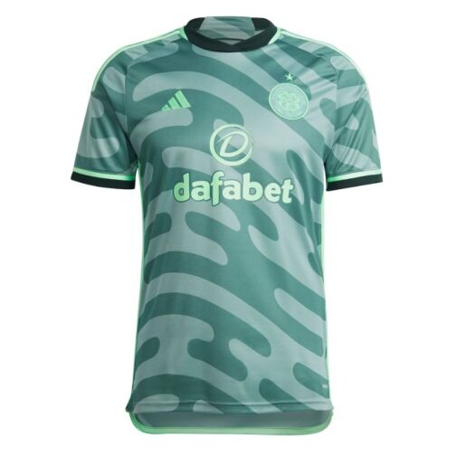Celtic Shirt 2023/24 Third Custom Jersey - Green - Image 3